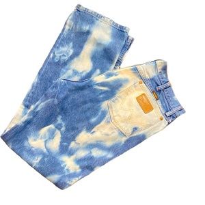 Bleached Wrangler Jeans